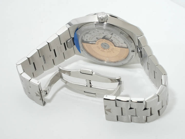 Vacheron Constantin Overseas Automatic Ref. 4520V/210A-B128 Stainless Steel Blue Dial Unused qkkxvukq