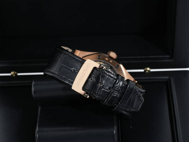 Audemars Piguet Royal Oak Ref. 15500OR.OO.D002CR.01 Pink Gold Black Dial Excellent Condition txvz9q7s