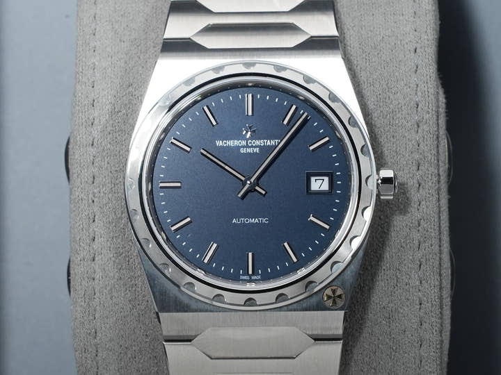 Vacheron Constantin Historiques 222 Ref. 4200H/222A-B934 Stainless Steel Blue Dial Excellent Condition uzgie8gi