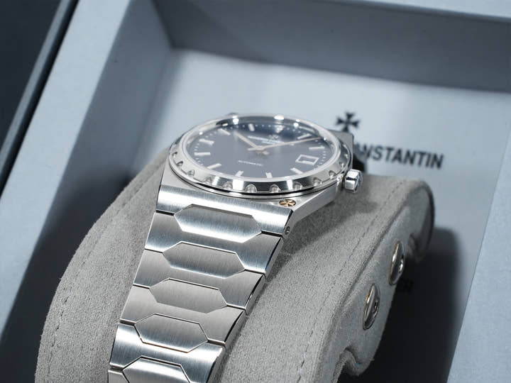 Vacheron Constantin Historiques 222 Ref. 4200H/222A-B934 Stainless Steel Blue Dial Excellent Condition uzgie8gi