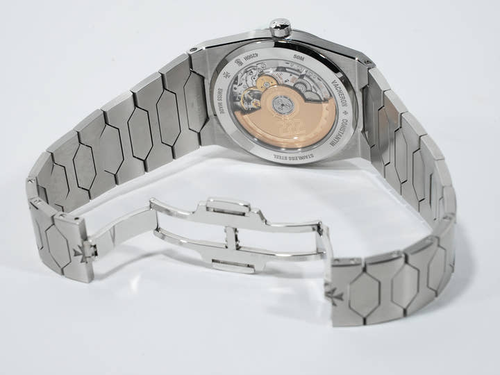 Vacheron Constantin Historiques 222 Ref. 4200H/222A-B934 Stainless Steel Blue Dial Excellent Condition uzgie8gi