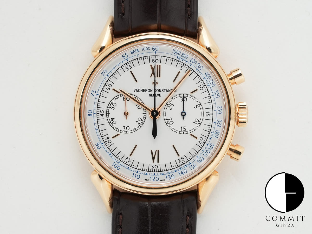 Vacheron Constantin Historiques Cornes de Vache 1955 Ref. 5000H/000R-B059 Pink Gold Silver Dial Excellent Condition gfat3uzn