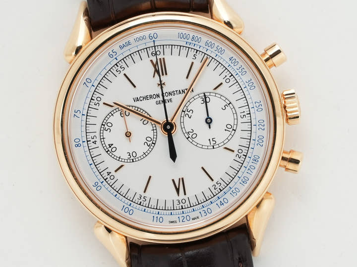 Vacheron Constantin Historiques Cornes de Vache 1955 Ref. 5000H/000R-B059 Pink Gold Silver Dial Excellent Condition gfat3uzn