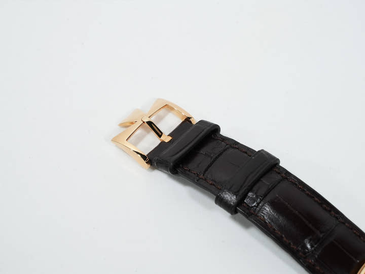 Vacheron Constantin Historiques Cornes de Vache 1955 Ref. 5000H/000R-B059 Pink Gold Silver Dial Excellent Condition gfat3uzn