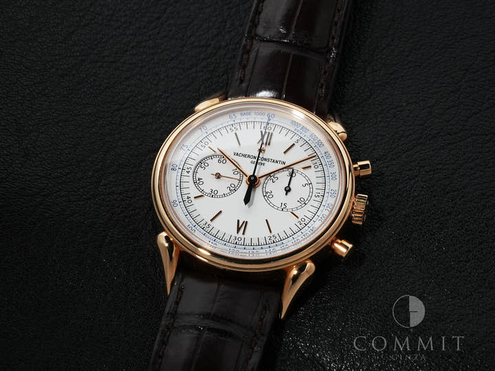 Vacheron Constantin Historiques Cornes de Vache 1955 Ref. 5000H/000R-B059 Pink Gold Silver Dial Excellent Condition gfat3uzn