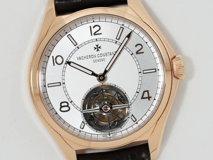 Vacheron Constantin Fiftysix Automatic Ref. 6000E/000R-B488 Pink Gold with Silver Dial, Excellent Condition, Pre-Owned, oxenmdku