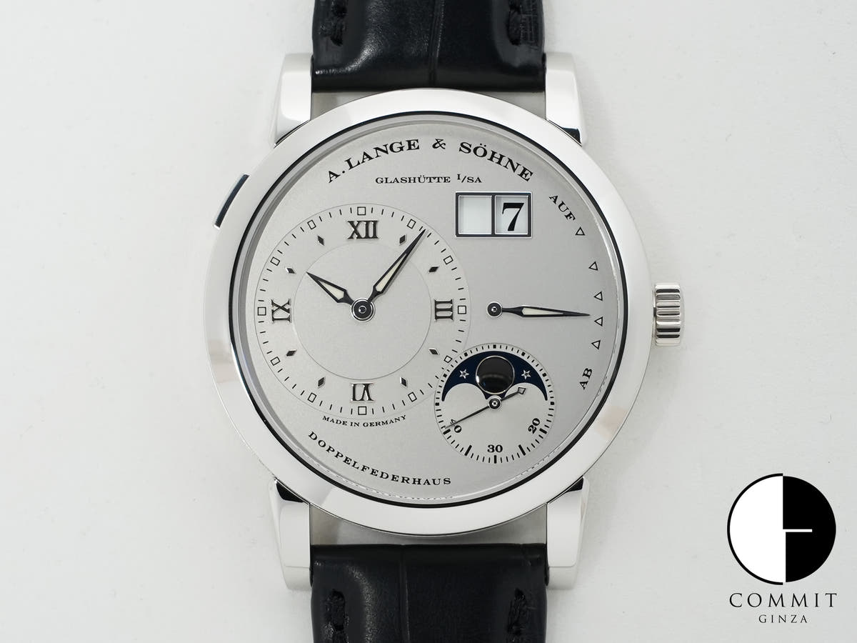 A.ランゲ&ゾーネ ランゲ1 ムーンフェイズ Ref.109.025 プラチナ シルバー文字盤 美品 ike7d7s5