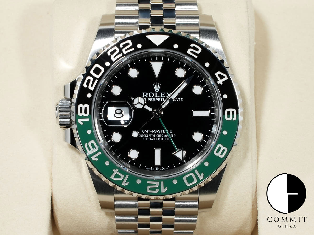 Rolex GMT-Master II Ref. 126720VTNR Stainless Steel with Black Dial and Jubilee Bracelet, Unused (b79sjaan)