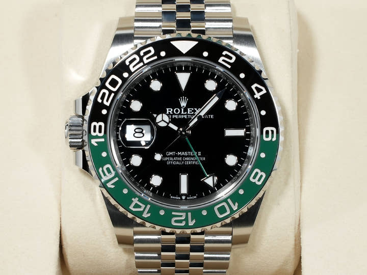 Rolex GMT-Master II Ref. 126720VTNR Stainless Steel with Black Dial and Jubilee Bracelet, Unused (b79sjaan)