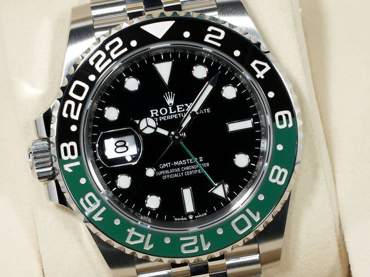 Rolex GMT-Master II Ref. 126720VTNR Stainless Steel with Black Dial and Jubilee Bracelet, Unused (b79sjaan)
