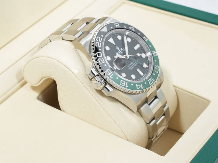 Rolex GMT-Master II Ref. 126720VTNR Stainless Steel Black Dial Oyster Bracelet Unused qhckozwb