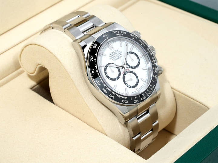 ロレックス デイトナ Ref.126500LN ステンレススチール ホワイト文字盤 未使用 fw4n4rsg