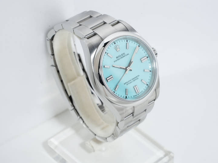 Rolex Oyster Perpetual 36 Ref. 126000 Stainless Steel Turquoise Dial Pre-owned wje5t66j