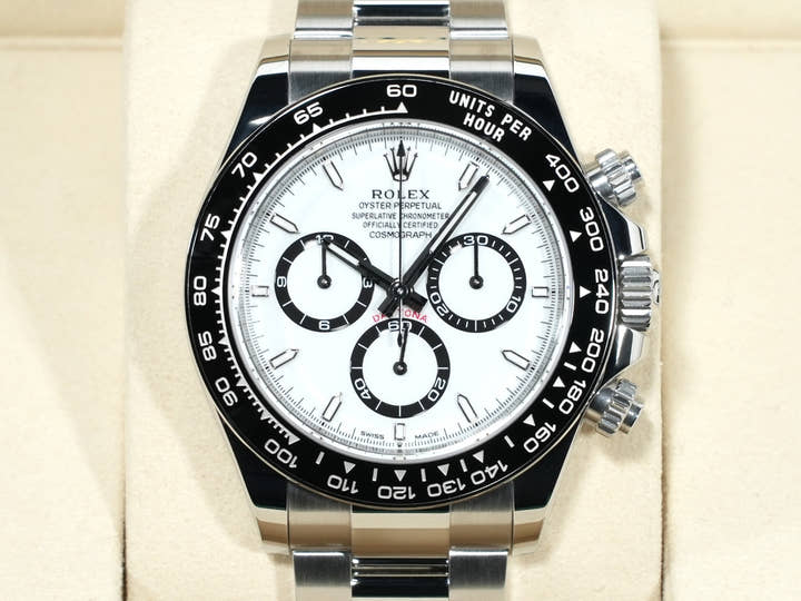 ロレックス デイトナ Ref.126500LN ステンレススチール ホワイト文字盤 未使用 2gk3whsk
