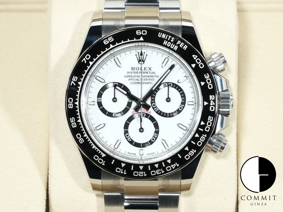 ロレックス デイトナ Ref.126500LN ステンレススチール ホワイト文字盤 未使用 emspuaxy