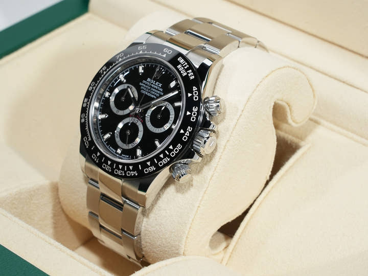 ロレックス デイトナ Ref.116500LN ステンレススチール ブラック文字盤 中古 75auwxbf