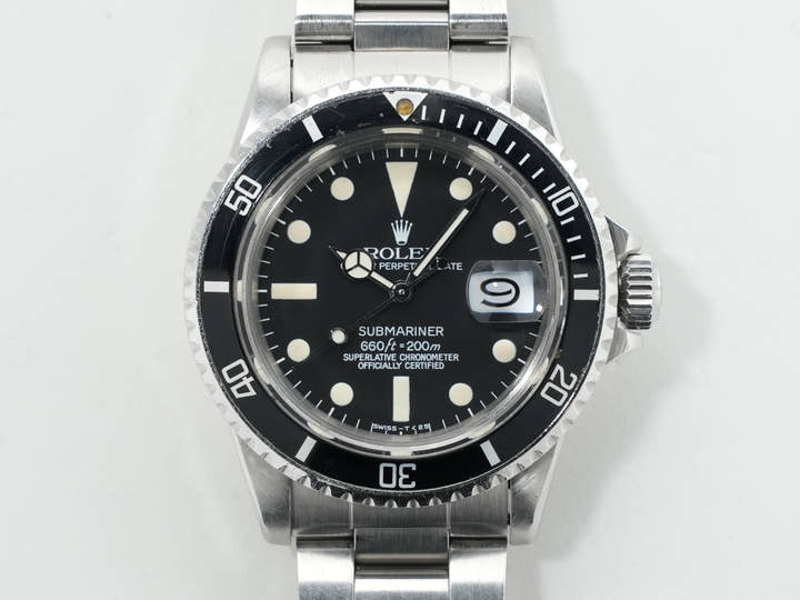 Pre-owned Rolex Submariner Date Ref. 1680 Stainless Steel Black Dial 4huvk8kp