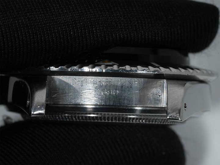 Pre-owned Rolex Submariner Date Ref. 1680 Stainless Steel Black Dial 4huvk8kp