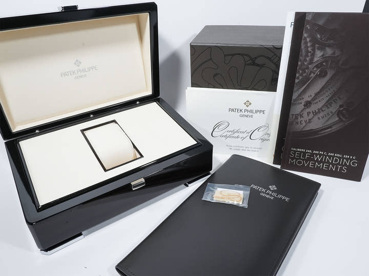 パテックフィリップ カラトラバ Ref.5088P-001 プラチナ 手彫金を施した黒七宝文字盤 美中古 q7ye4ob7