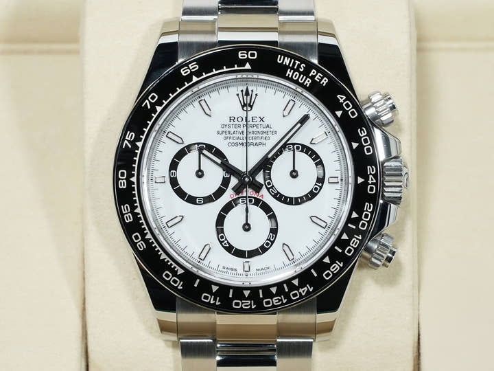ロレックス デイトナ Ref.126500LN ステンレススチール ホワイト文字盤 未使用 7n6yz328