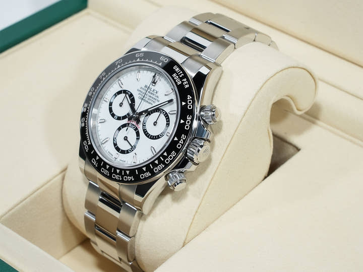 ロレックス デイトナ Ref.126500LN ステンレススチール ホワイト文字盤 未使用 7n6yz328