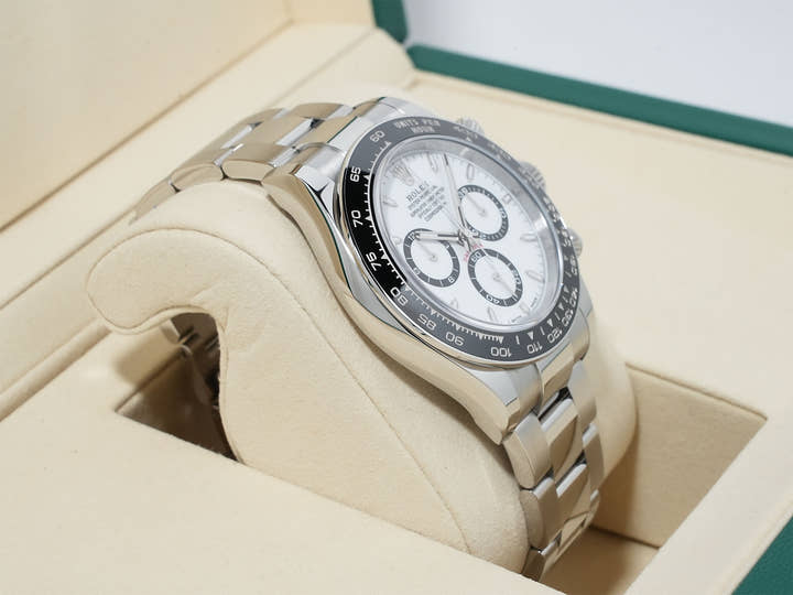 ロレックス デイトナ Ref.126500LN ステンレススチール ホワイト文字盤 美中古 2mjmaz2w