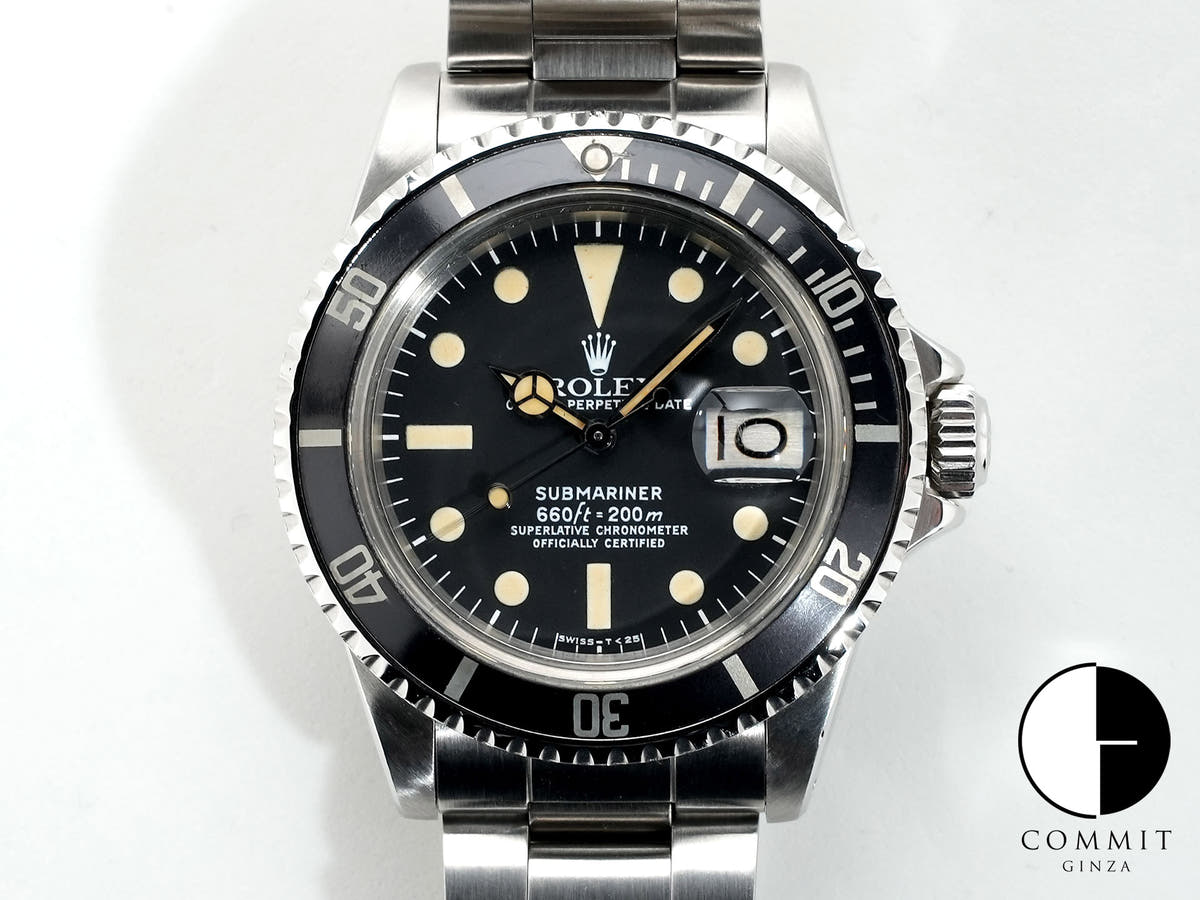 Rolex Submariner Date Ref. 1680 Stainless Steel Black Dial Pre-owned a67x7vxv