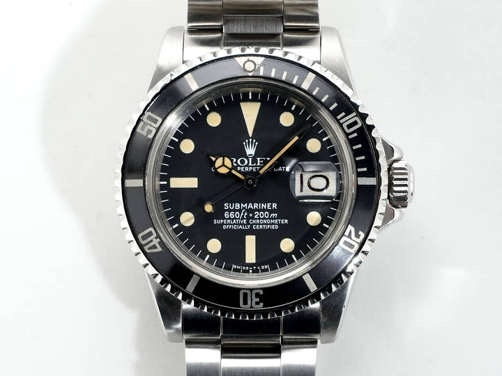 Rolex Submariner Date Ref. 1680 Stainless Steel Black Dial Pre-owned a67x7vxv