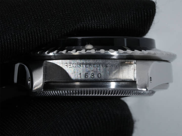 Rolex Submariner Date Ref. 1680 Stainless Steel Black Dial Pre-owned a67x7vxv