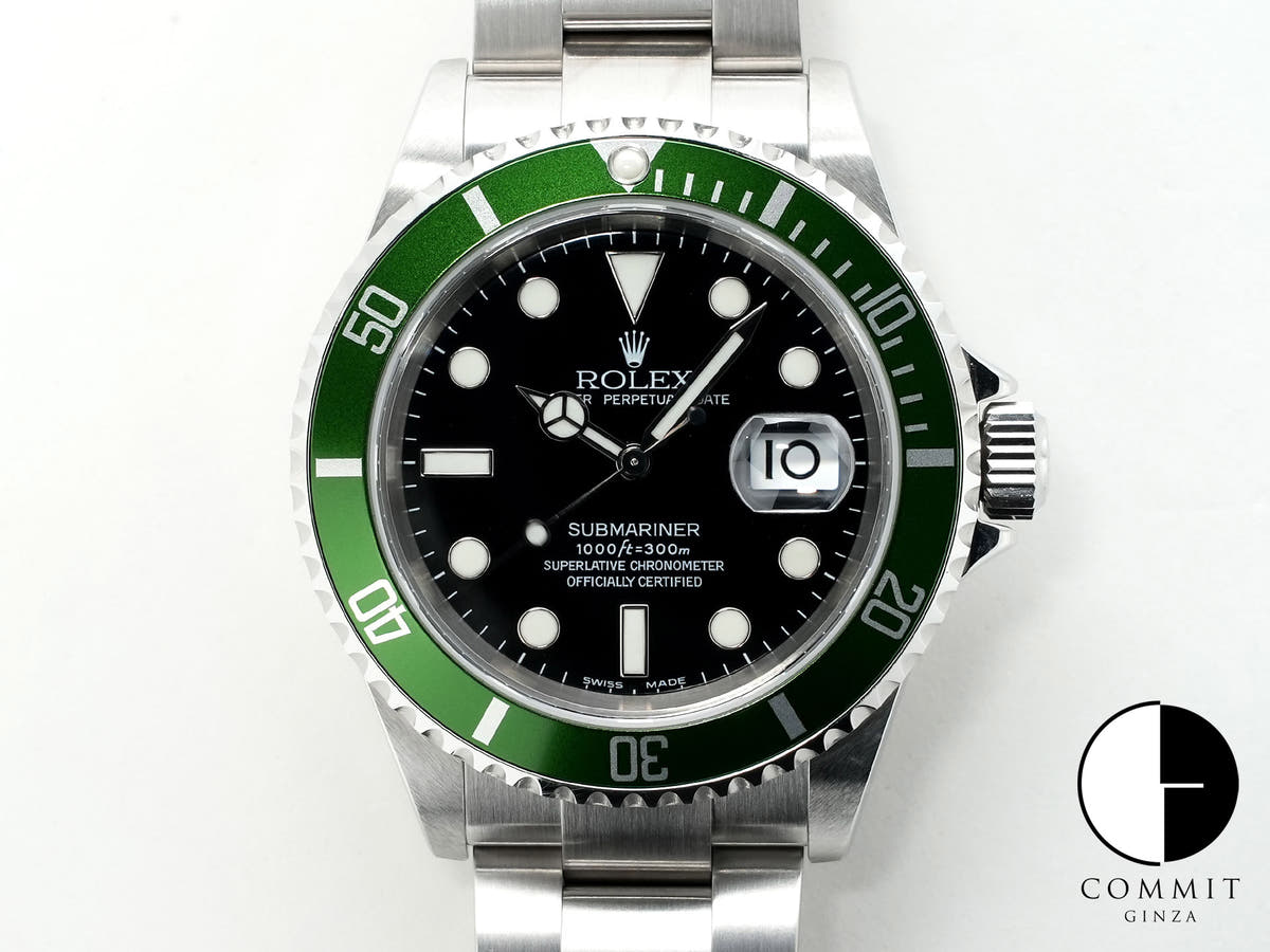 Rolex Submariner Date Ref. 16610LV Stainless Steel Black Dial Excellent Condition wja4b3mc