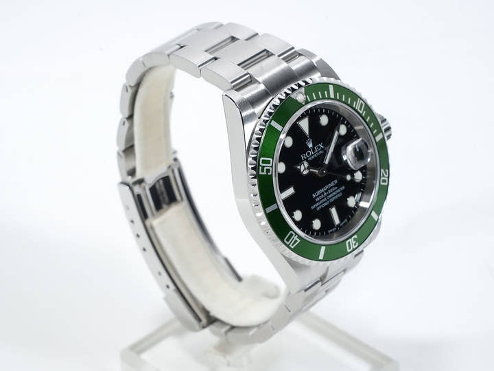 Rolex Submariner Date Ref. 16610LV Stainless Steel Black Dial Excellent Condition wja4b3mc