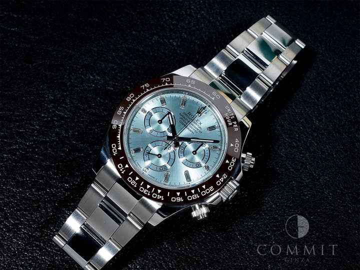 Rolex Daytona Ref. 116506A Platinum Ice Blue Dial Excellent Condition unrxbh3o