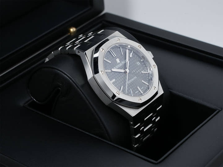 Audemars Piguet Royal Oak Ref.15450ST.OO.1256ST.02 Stainless Steel Gray Dial Pre-owned 8gfqjvse