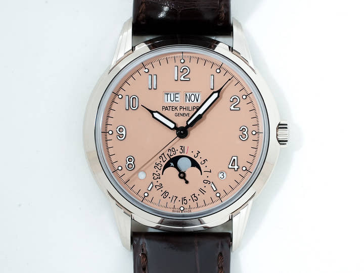 パテックフィリップ グランドコンプリケーション Ref.5320G-011 ホワイトゴールド ローズゴールドめっきのオパーリン文字盤 未使用 pgcgqdn8