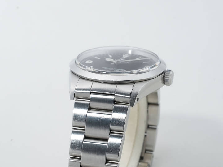 Pre-owned Rolex Explorer I Ref. 1016 Stainless Steel Black Dial 9n992cqi