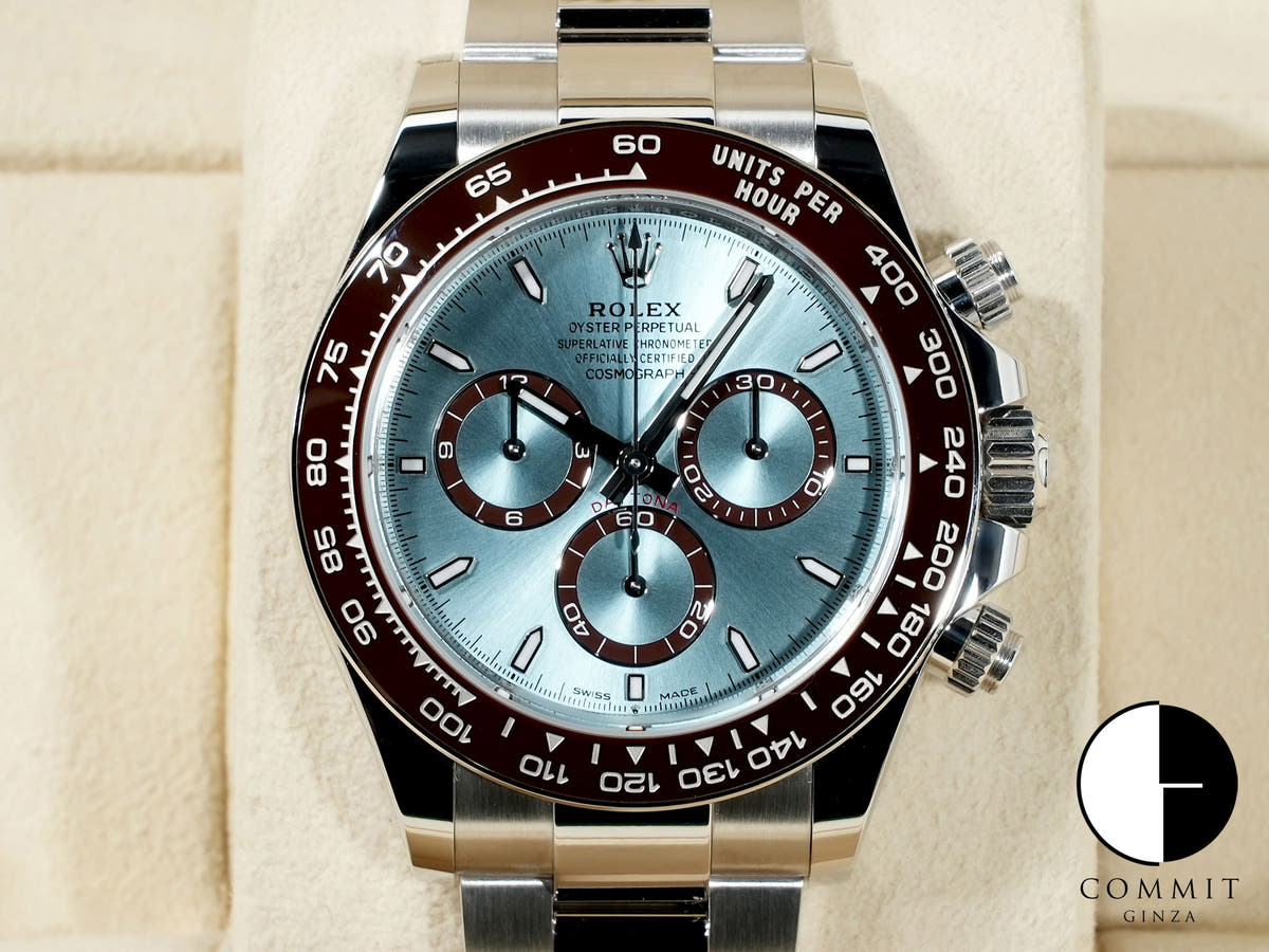 ロレックス デイトナ Ref.126506 プラチナ アイスブルー文字盤 未使用 kcwyp4dm