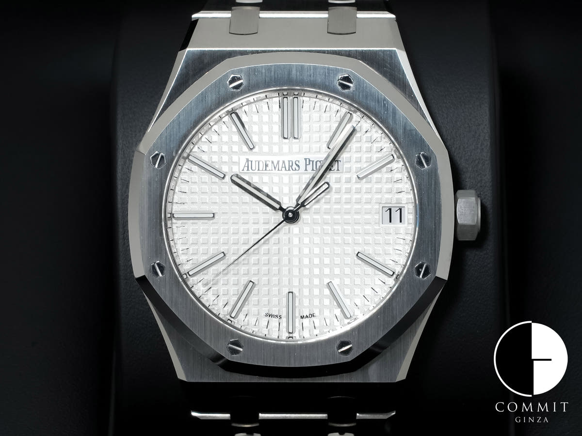オーデマピゲ ロイヤルオーク Ref.15510ST.OO.1320ST.08 ステンレススチール シルバー文字盤 未使用 8bxvafn5