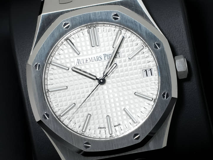 オーデマピゲ ロイヤルオーク Ref.15510ST.OO.1320ST.08 ステンレススチール シルバー文字盤 未使用 8bxvafn5