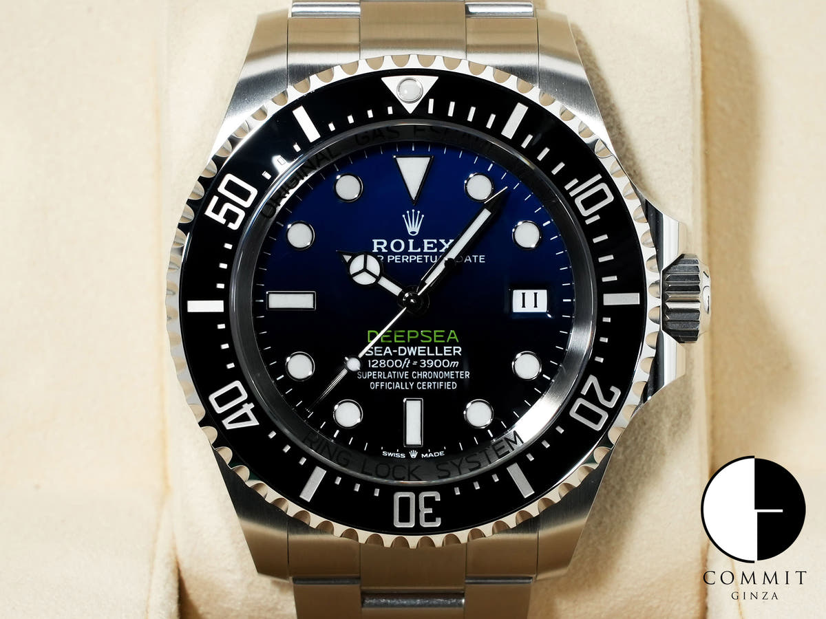 ロレックス シードゥエラー ディープシー Ref.136660 ステンレススチール D-BLUE文字盤 未使用 5aio6wc6