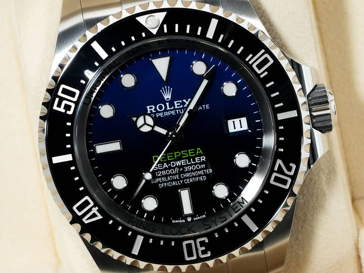 ロレックス シードゥエラー ディープシー Ref.136660 ステンレススチール D-BLUE文字盤 未使用 5aio6wc6