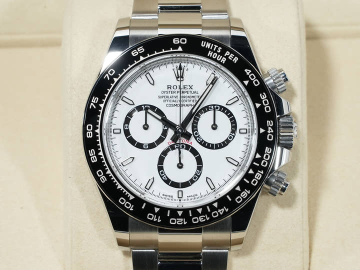 ロレックス デイトナ Ref.126500LN ステンレススチール ホワイト文字盤 未使用 wztc5hqo