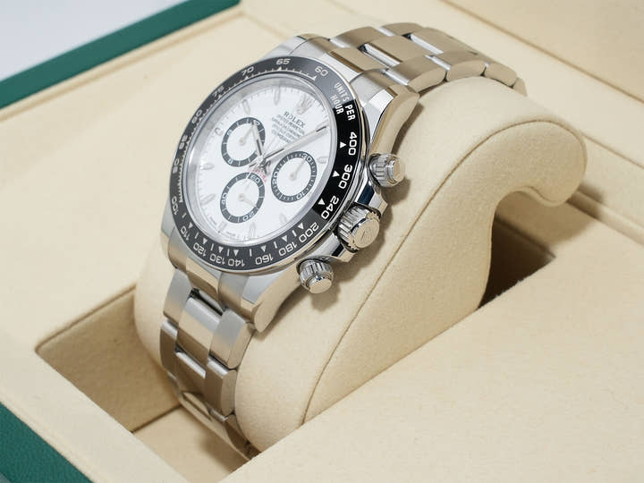 ロレックス デイトナ Ref.126500LN ステンレススチール ホワイト文字盤 未使用 wztc5hqo