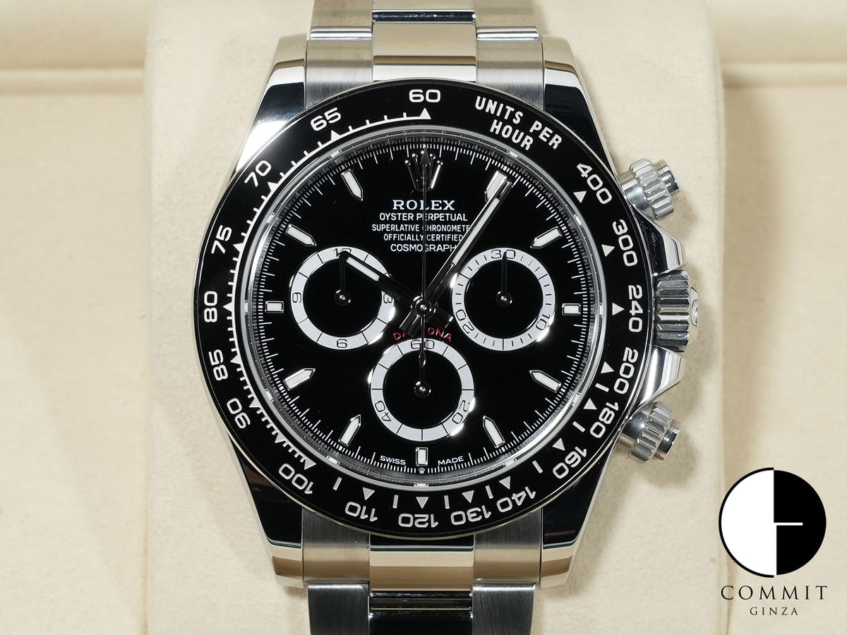 ロレックス デイトナ Ref.126500LN ステンレススチール ブラック文字盤 未使用 hvxpvrdt