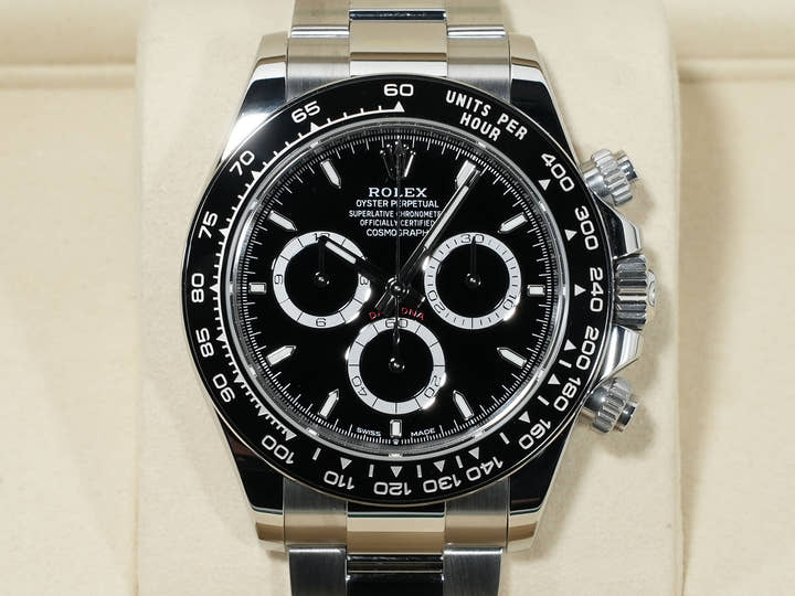 ロレックス デイトナ Ref.126500LN ステンレススチール ブラック文字盤 未使用 hvxpvrdt