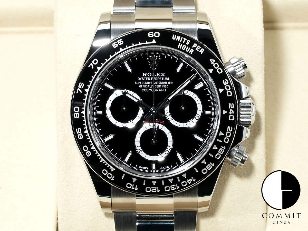 Rolex Daytona Ref. 126500LN Stainless Steel Black Dial Unused qoeybzun