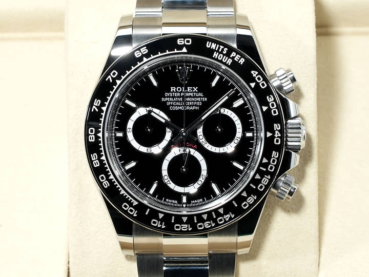 Rolex Daytona Ref. 126500LN Stainless Steel Black Dial Unused qoeybzun