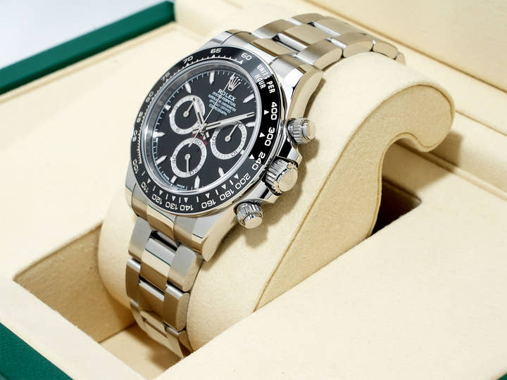 Rolex Daytona Ref. 126500LN Stainless Steel Black Dial Unused qoeybzun