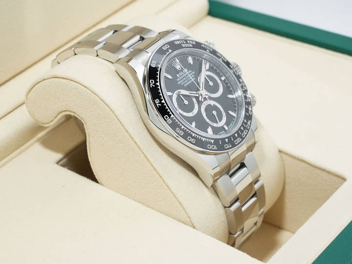 Rolex Daytona Ref. 126500LN Stainless Steel Black Dial Unused qoeybzun