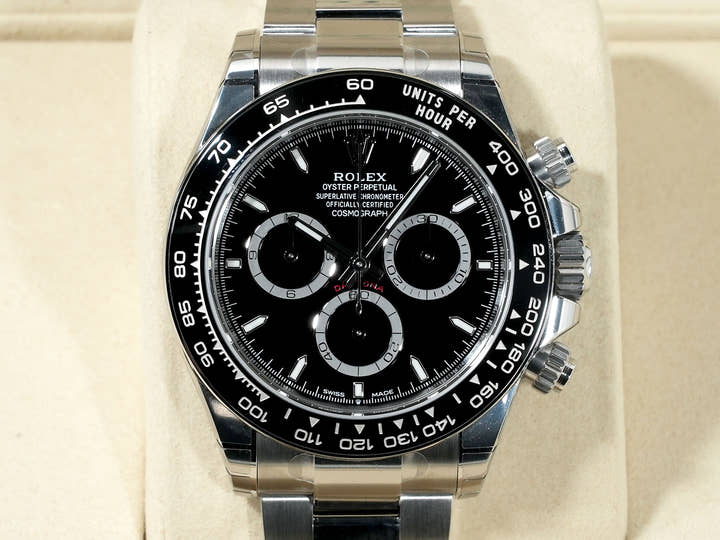 ロレックス デイトナ Ref.126500LN ステンレススチール ブラック文字盤 未使用 78xtqp88
