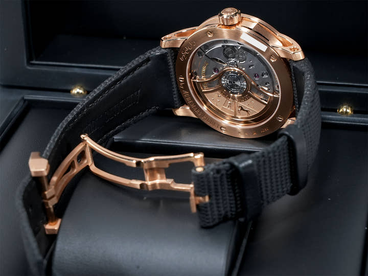 Audemars Piguet CODE 11.59 by Audemars Piguet Ref. 15210OR.OO.A028CR.01 Pink Gold Smoke Blue Lacquer Dial Pre-owned 3k2ytgcz